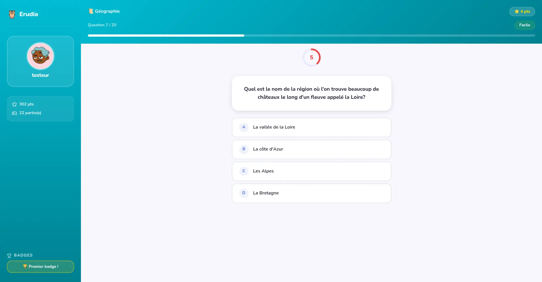 Erudia: Le quiz éducatif que les enfants adorent - vue 2