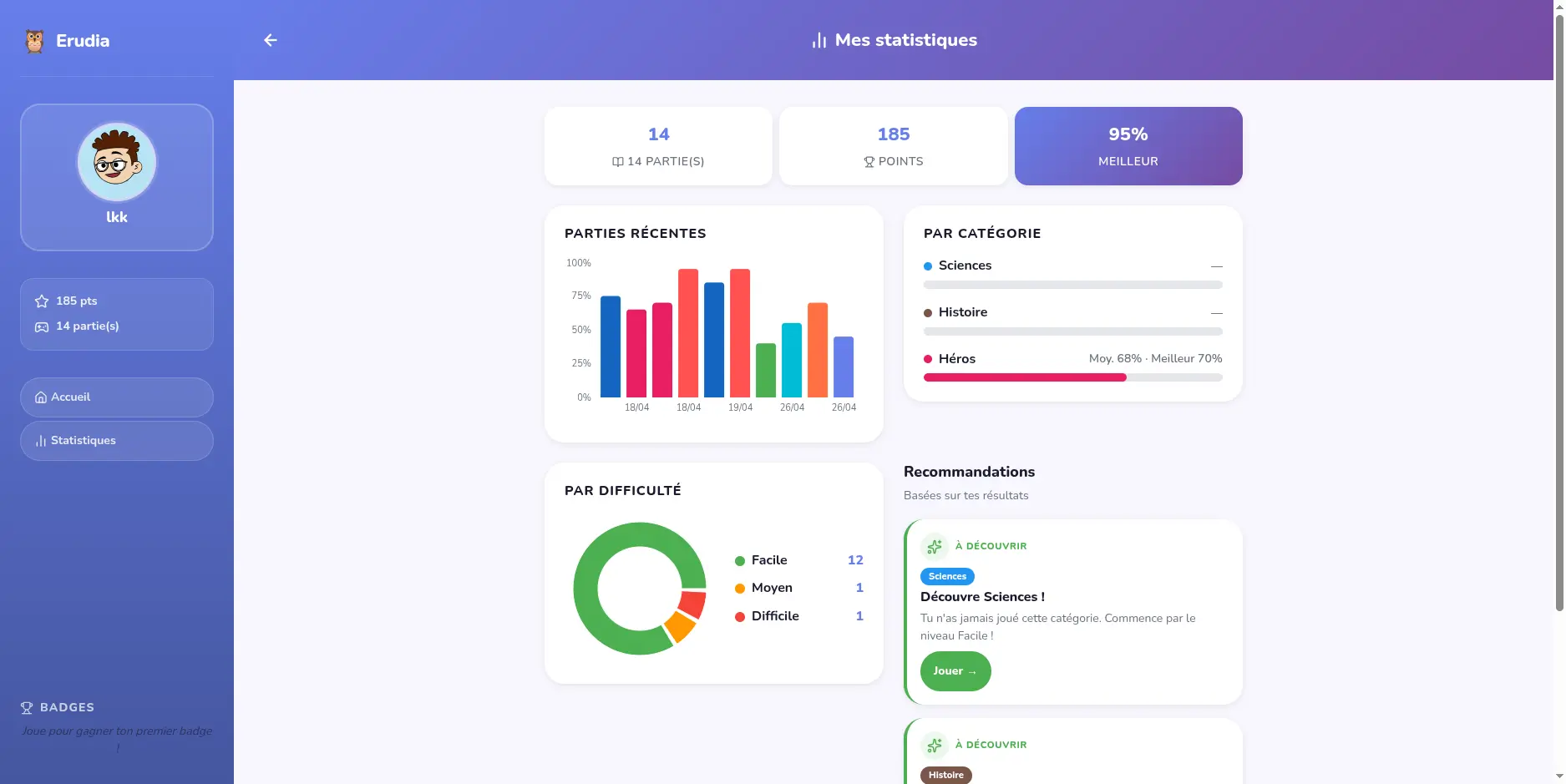 Erudia: Le quiz éducatif que les enfants adorent - vue 3